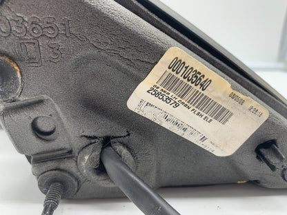 2007-2009 Saturn Aura Driver Side View Power Door Mirror Black OEM C03B03041