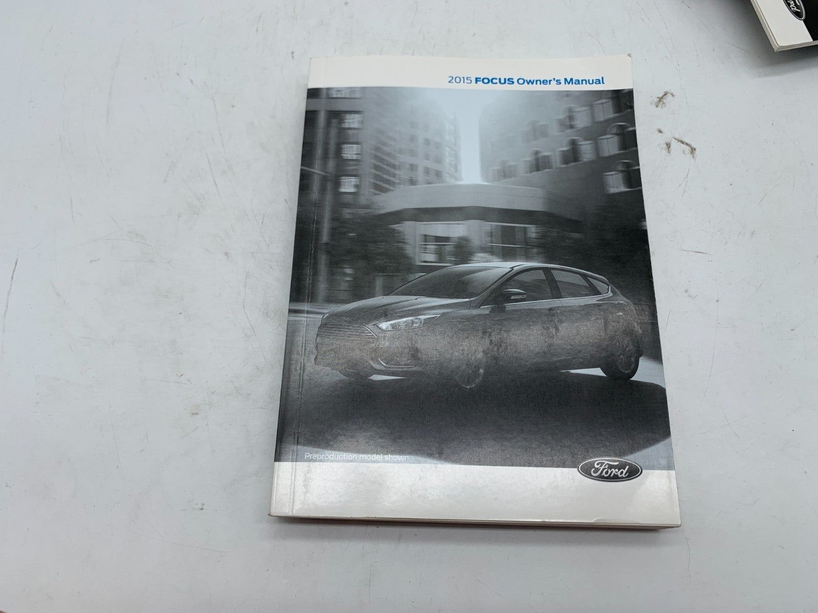 2015 Ford Focus Owners Manual Set with Case OEM A04B05016