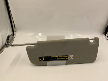 2013-2017 Audi A6 Passenger Sun Visor Gray Illuminated OEM D04B23044