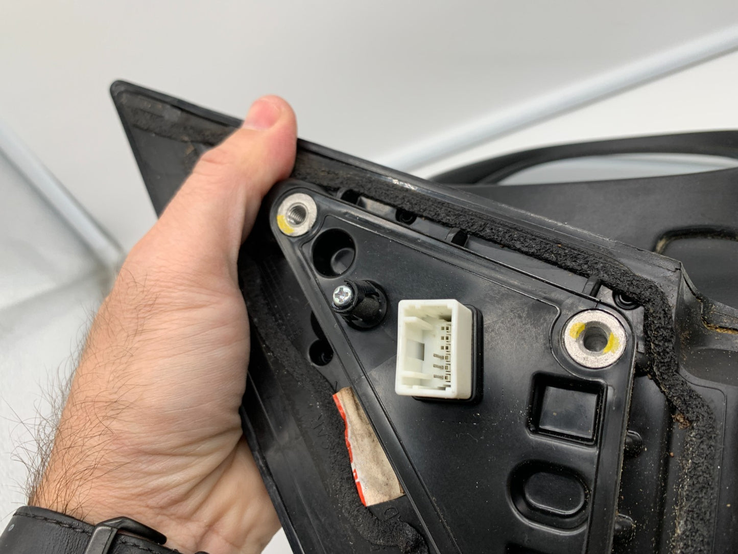 2014-2019 Kia Soul Passenger Side View Power Door Mirror Black OEM D01B53090