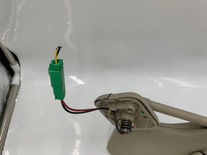 2010-2011 Ford Taurus Driver Sun Visor Sunvisor Gray Illuminated OEM E03B37057