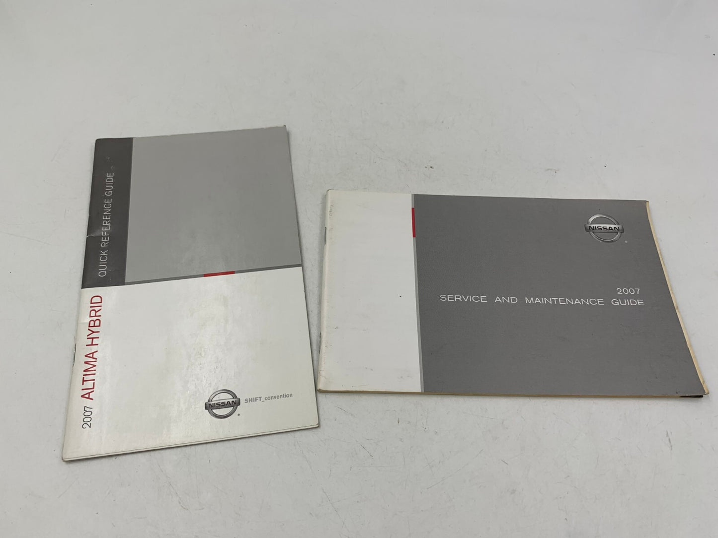 2007 Nissan Altima Hybrid Owners Manual Set with Case OEM D01B48007