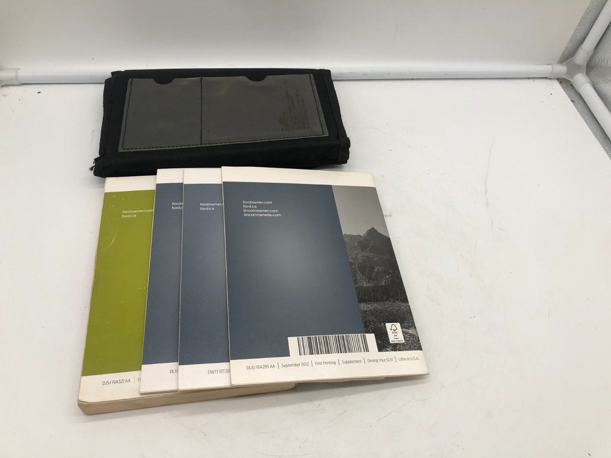 2013 Ford Escape Owners Manual Set with Case OEM R01B44011