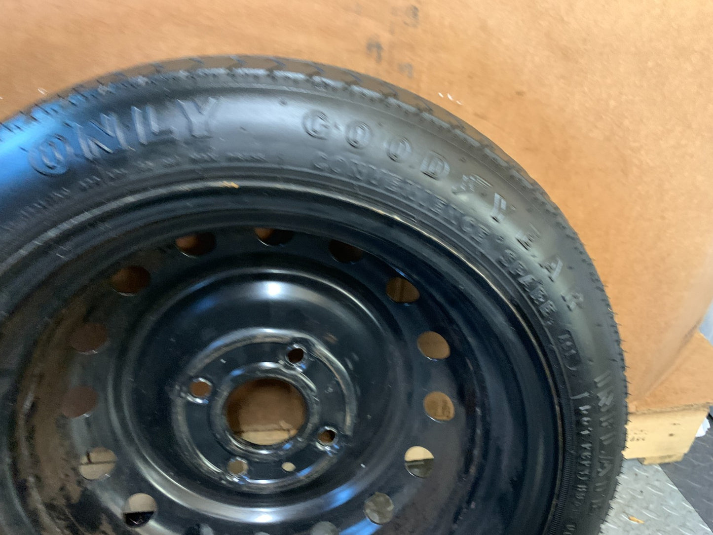 2007-2012 Nissan Versa 15" Spare Tire Wheel Compact Donut T125/70D15