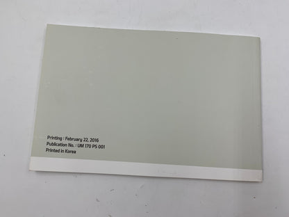 2017 Kia Sedona Owners Manual Set with Case OEM D02B64004