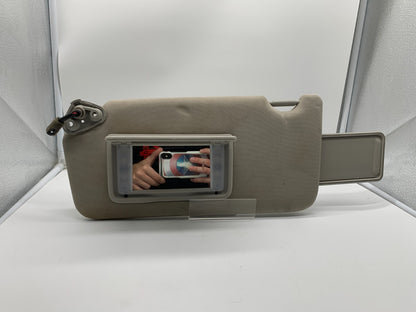 2010-2014 Subaru Legacy Driver Sun Visor Gray Illuminated OEM B04B36009