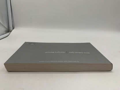 2015 Infiniti Q40 Q 40 Owners Manual Set OEM A01B01016