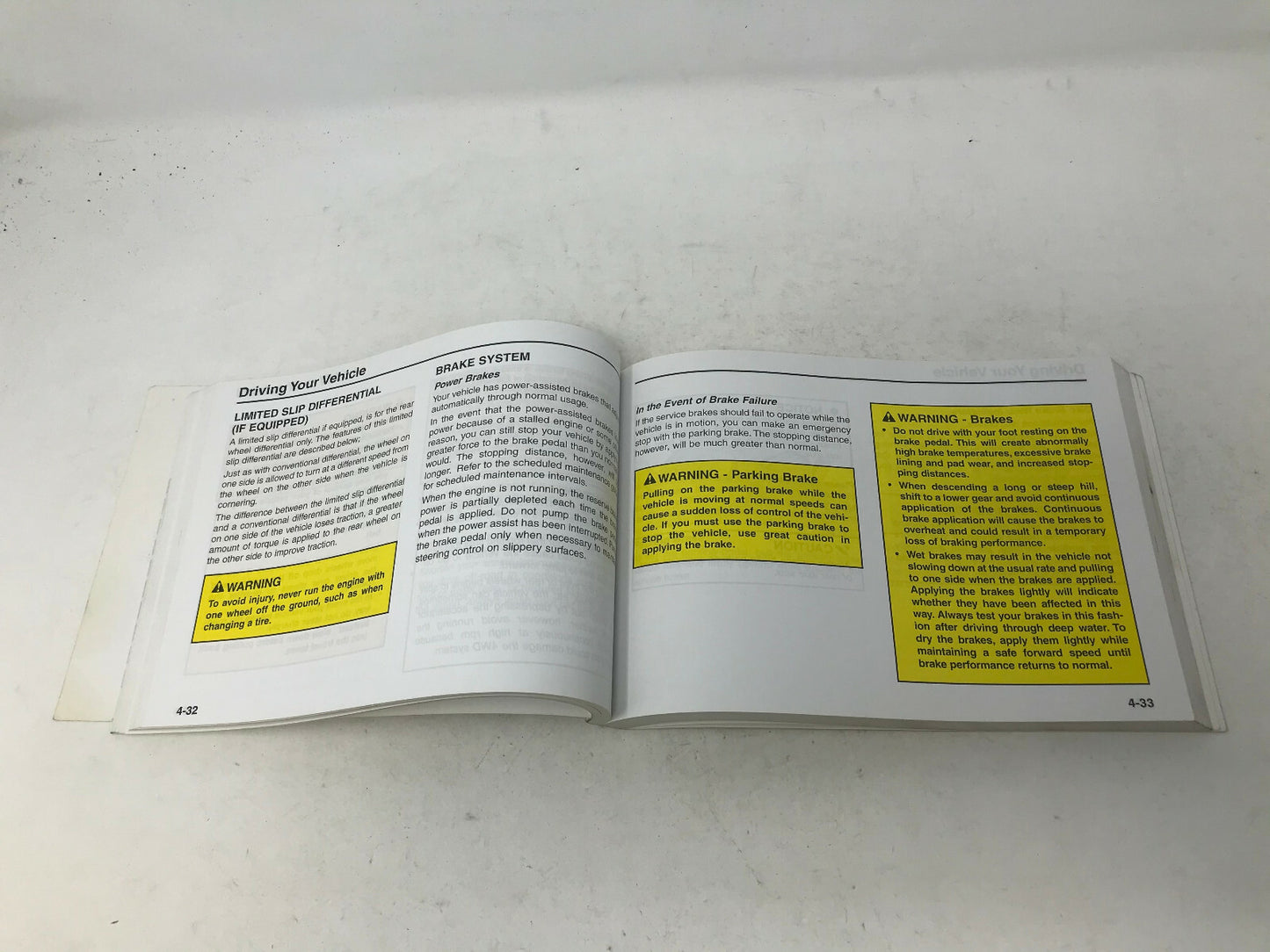 2003 Kia Sorento Owners Manual OEM D02B25085