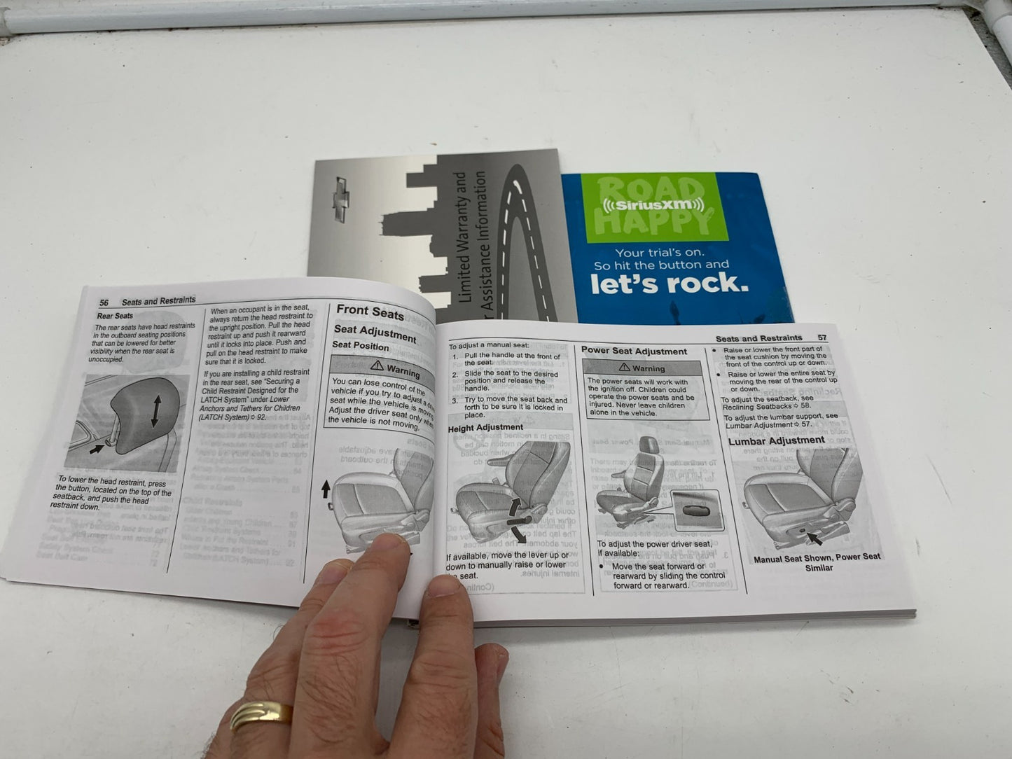 2019 Chevrolet Trax Owners Manual Set OEM A02B44043