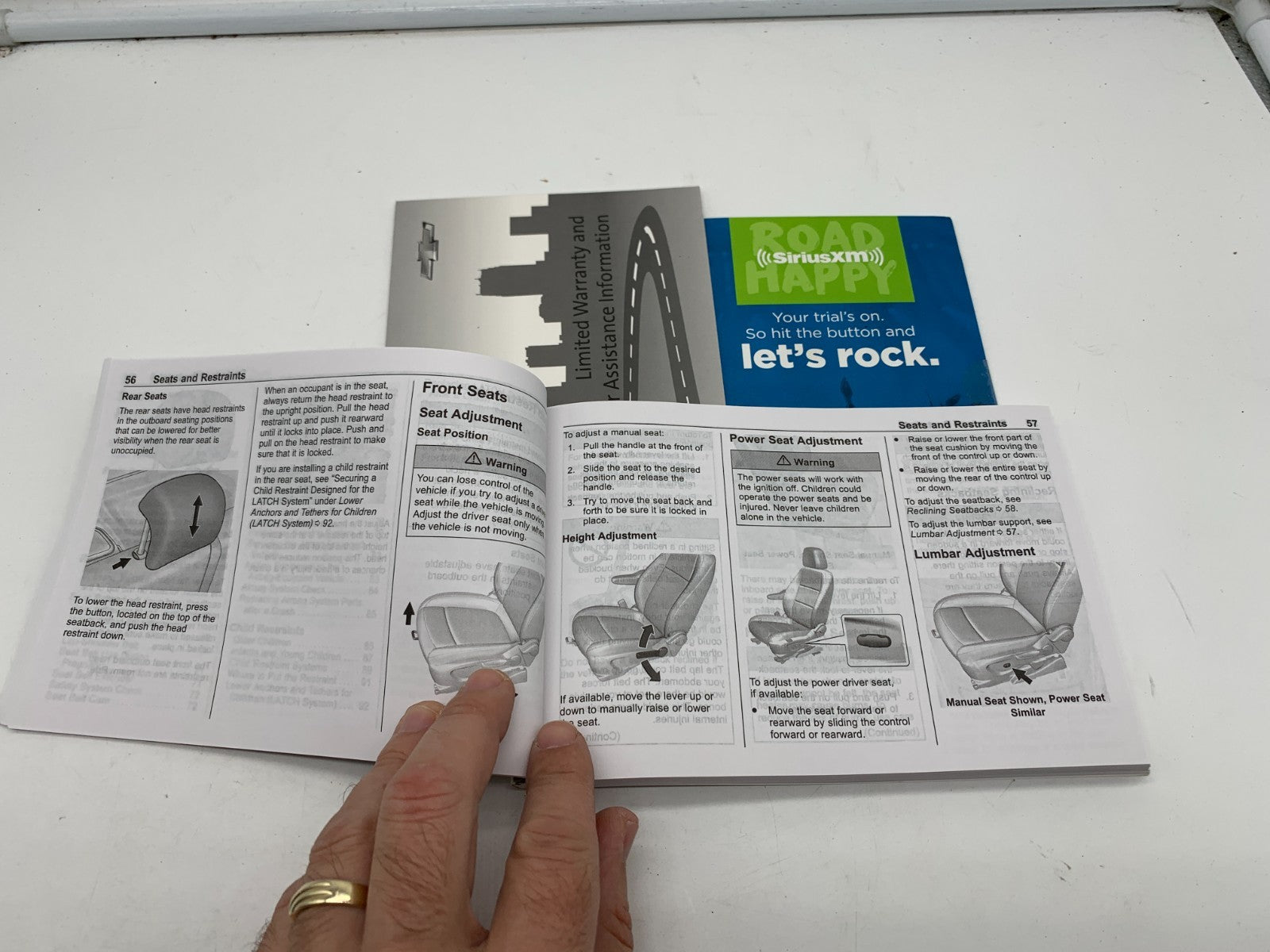 2019 Chevrolet Trax Owners Manual Set OEM A02B44043