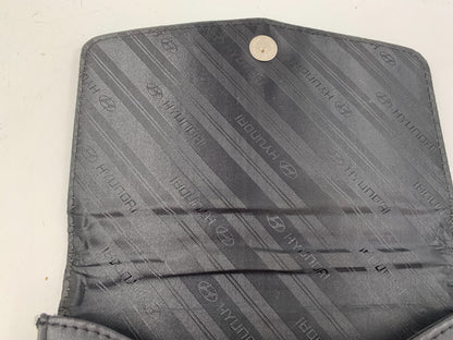 2011 Hyundai Sonata Owners Manual with Case OEM B02B50028