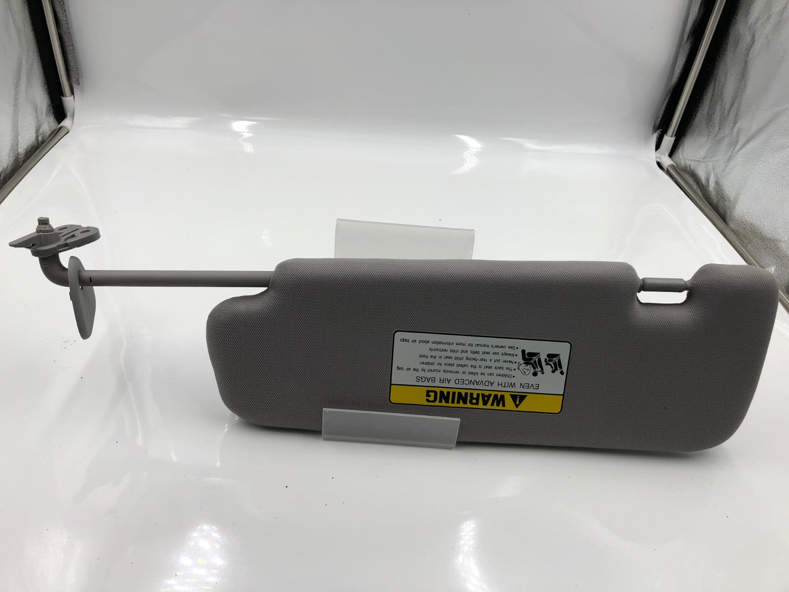 2011-2014 Hyundai Sonata Passenger Sun Visor Gray OEM C04B41013