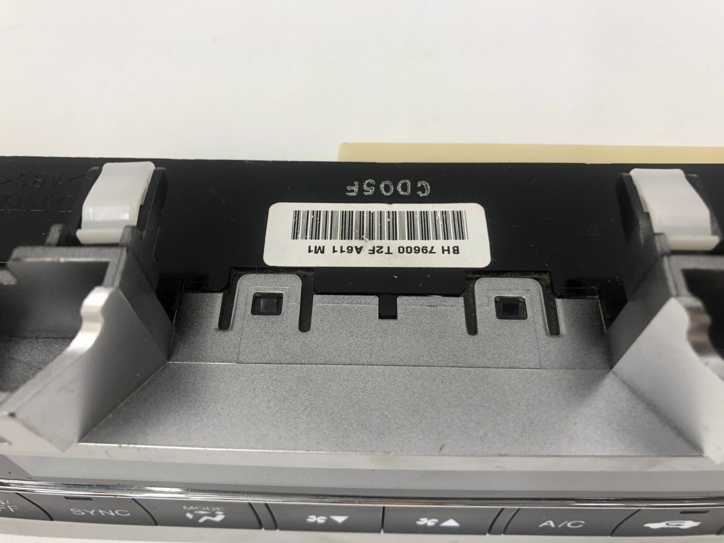 2013-2015 Honda Accord AC Heater Climate Control Unit OEM C01B50025