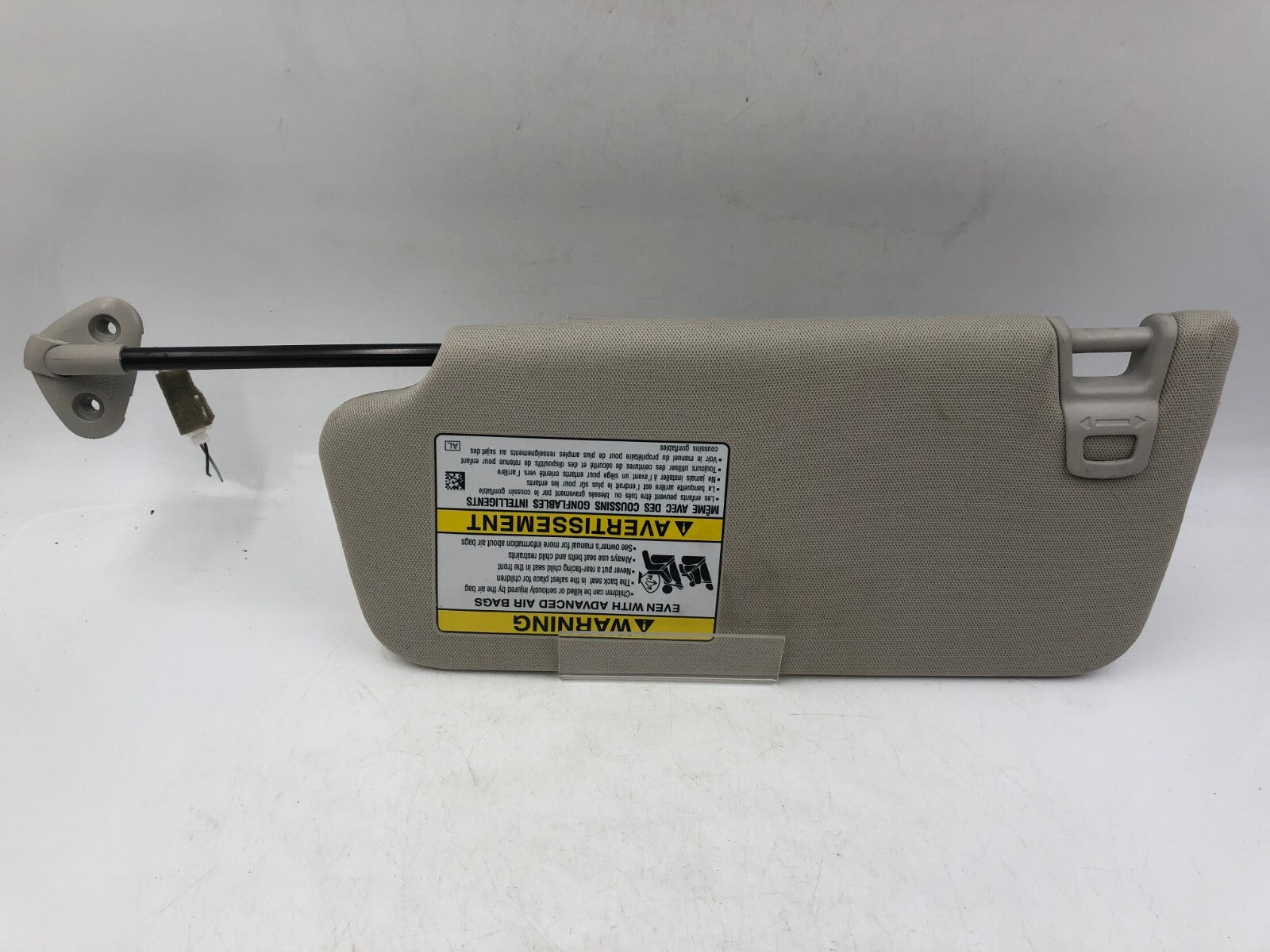 2015-2022 Subaru Legacy Passenger Sun Visor Gray Illuminated OEM B02B33060