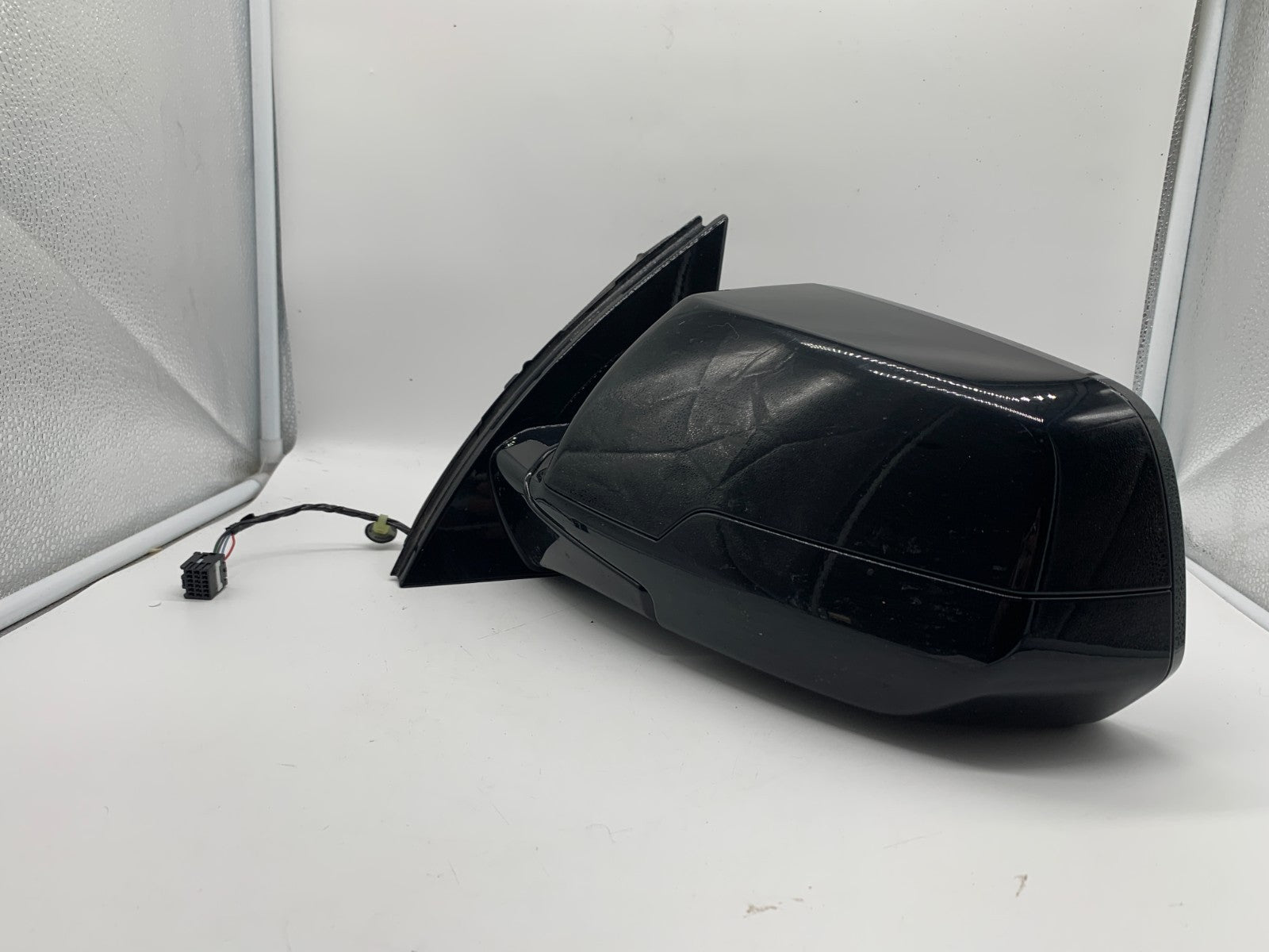 2018-2021 Chevrolet Traverse Driver Power Door Mirror Black OEM A02B56003