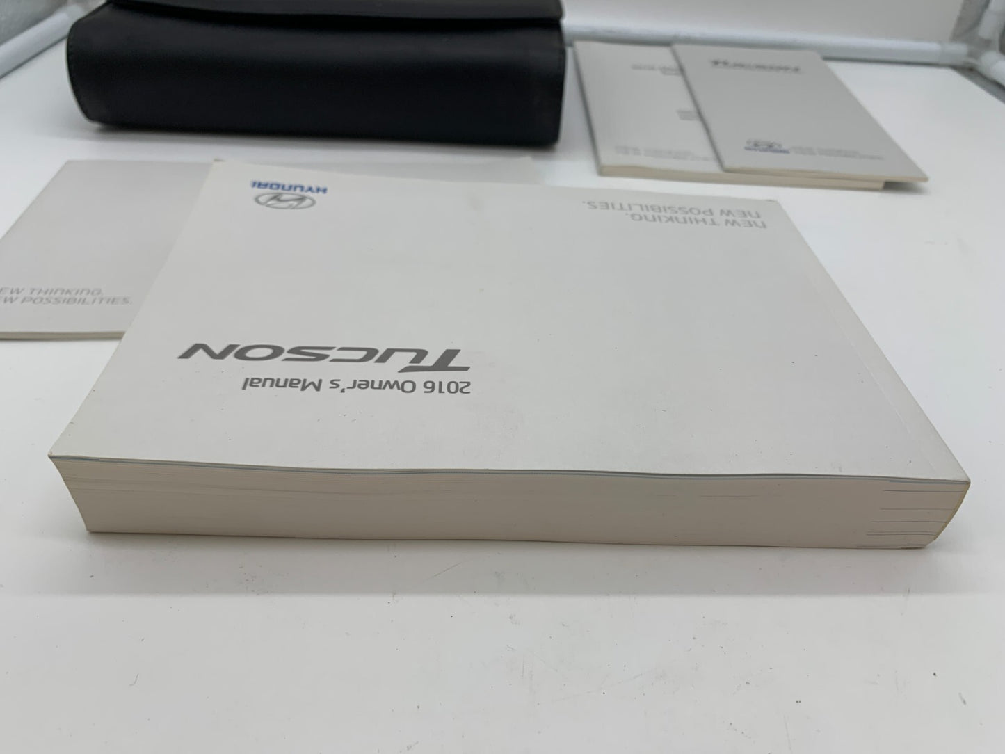 2016 Hyundai Tucson Owners Manual Set with Case OEM A03B13004
