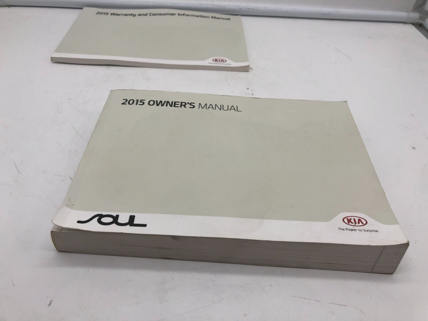 2015 Kia Soul Owners Manual Set OEM D03B61009