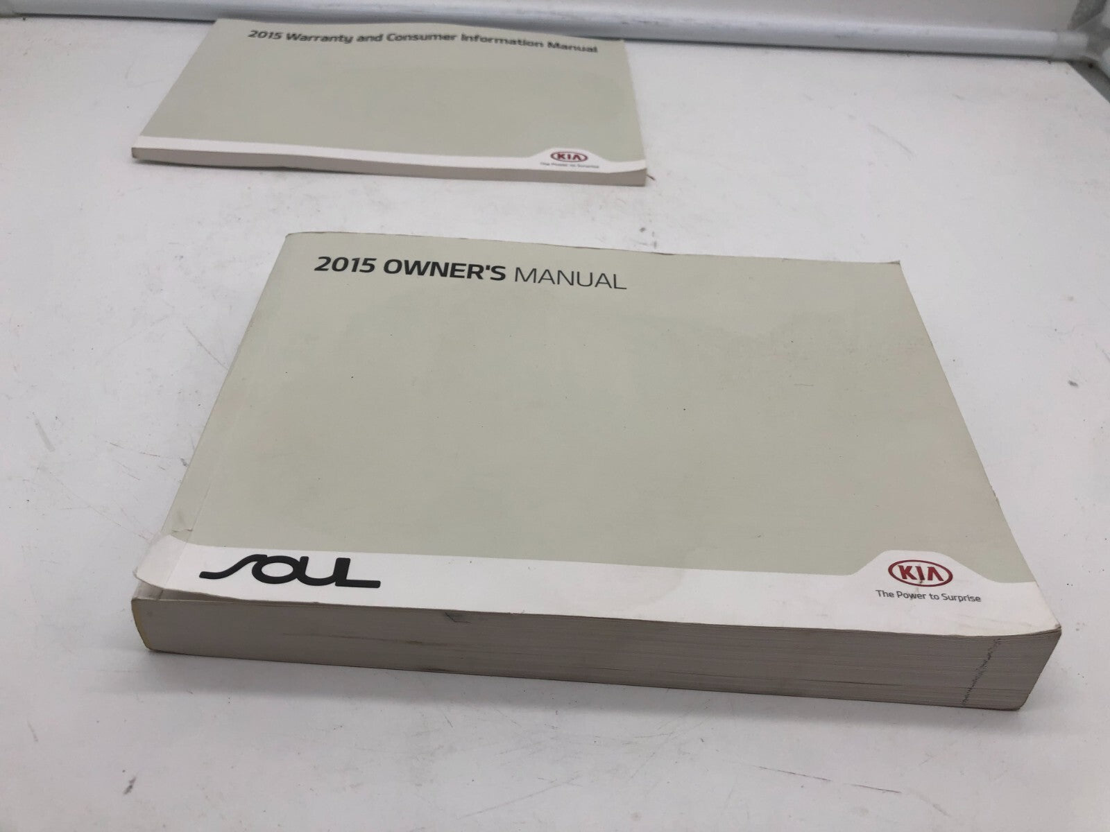 2015 Kia Soul Owners Manual Set OEM D03B61009