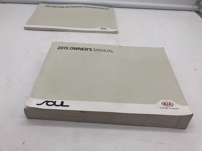 2015 Kia Soul Owners Manual Set OEM D03B61009