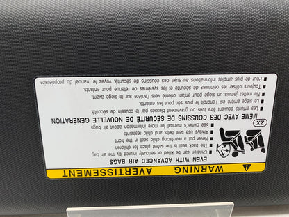 2019-2022 Toyota C-HR CHR Passenger Sun Visor Black Illumination OEM B01B24015