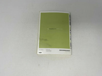 2008 Ford Taurus Owners Manual OEM