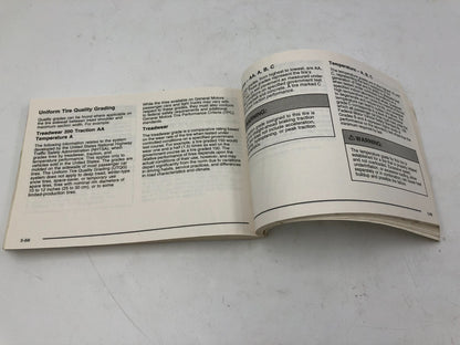 2009 Chevrolet Malibu Owners Manual OEM A04B43069