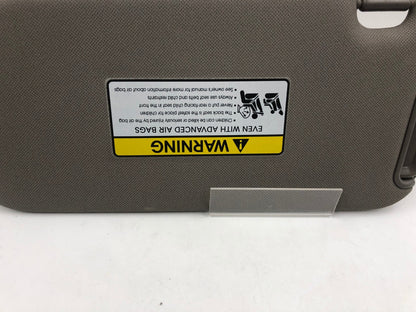 2010-2015 Hyundai Tucson Passenger Sun Visor Gray OEM B03B27021