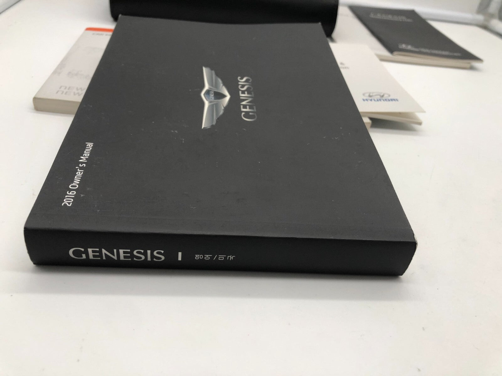 2016 Hyundai Genesis Coupe Owners Manual Guide Set with Case OEM A02B49039