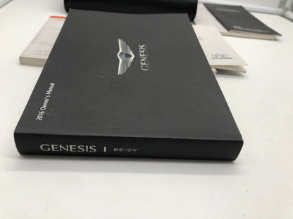 2016 Hyundai Genesis Coupe Owners Manual Guide Set with Case OEM A02B49039