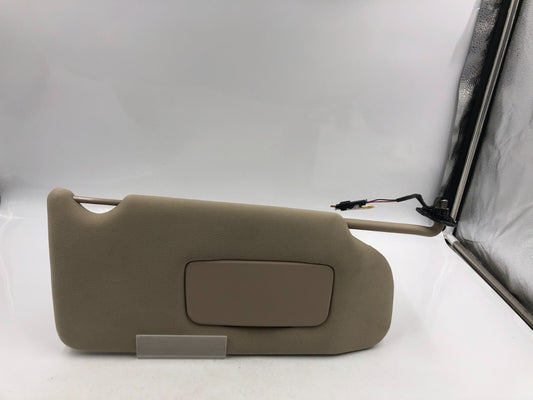 2005-2009 Buick LaCrosse Allure Passenger Sun Visor Tan OEM D01B11077