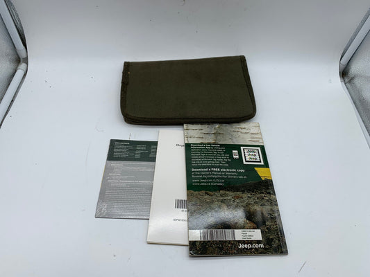2012 Jeep Patriot Owners Manual Set with Case OEM D03B13006