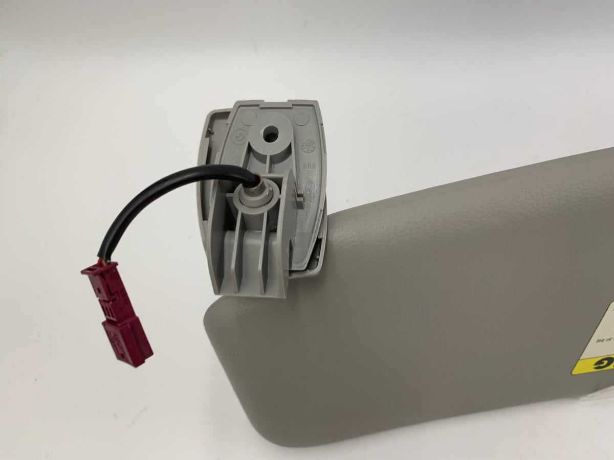 2008-2010 BMW 528i Passenger Sun Visor Gray OEM D01B11076