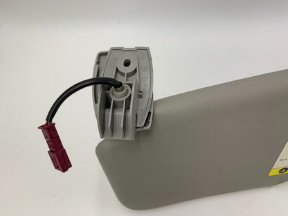 2008-2010 BMW 528i Passenger Sun Visor Gray OEM D01B11076