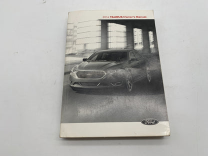 2014 Ford Taurus Owners Manual Set with Case OEM B04B23024