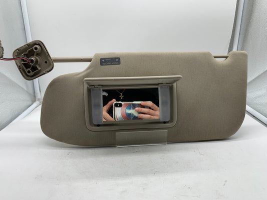 2010-2012 Lincoln MKT Driver Sun Visor Gray Illuminated OEM A03B39075