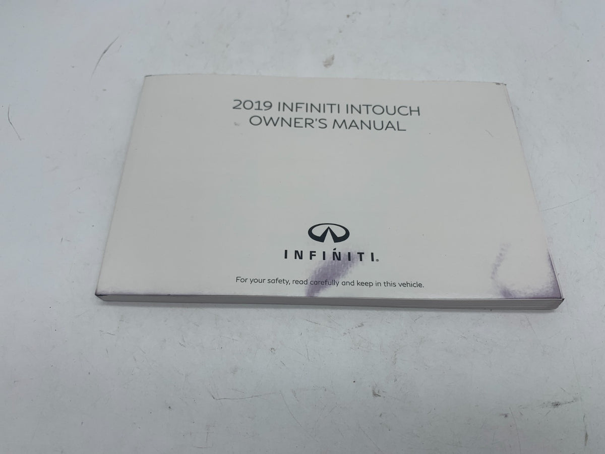 2019 Infiniti QX50 QX 50 Owners Manual Set with Case OEM