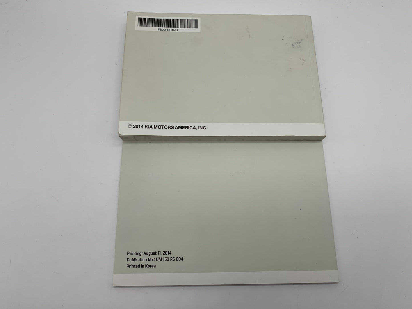 2015 Kia Soul Owners Manual Set OEM B04B36011