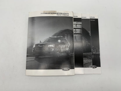 2018 Ford Explorer Owners Manual Set OEM