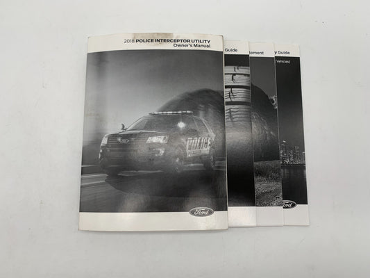 2018 Ford Explorer Owners Manual Set OEM