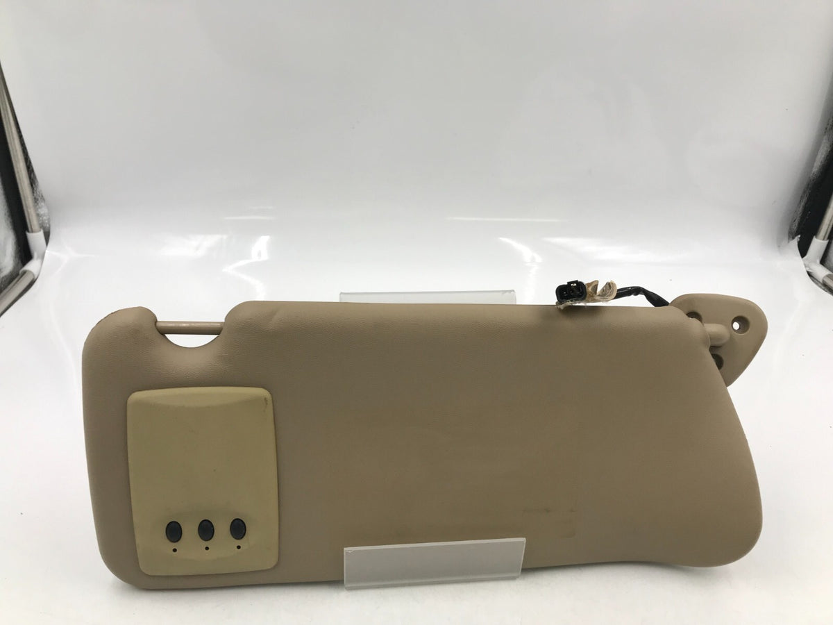 2003-2007 Cadillac CTS Driver Sun Visor Brown Illuminated OEM C03B64002