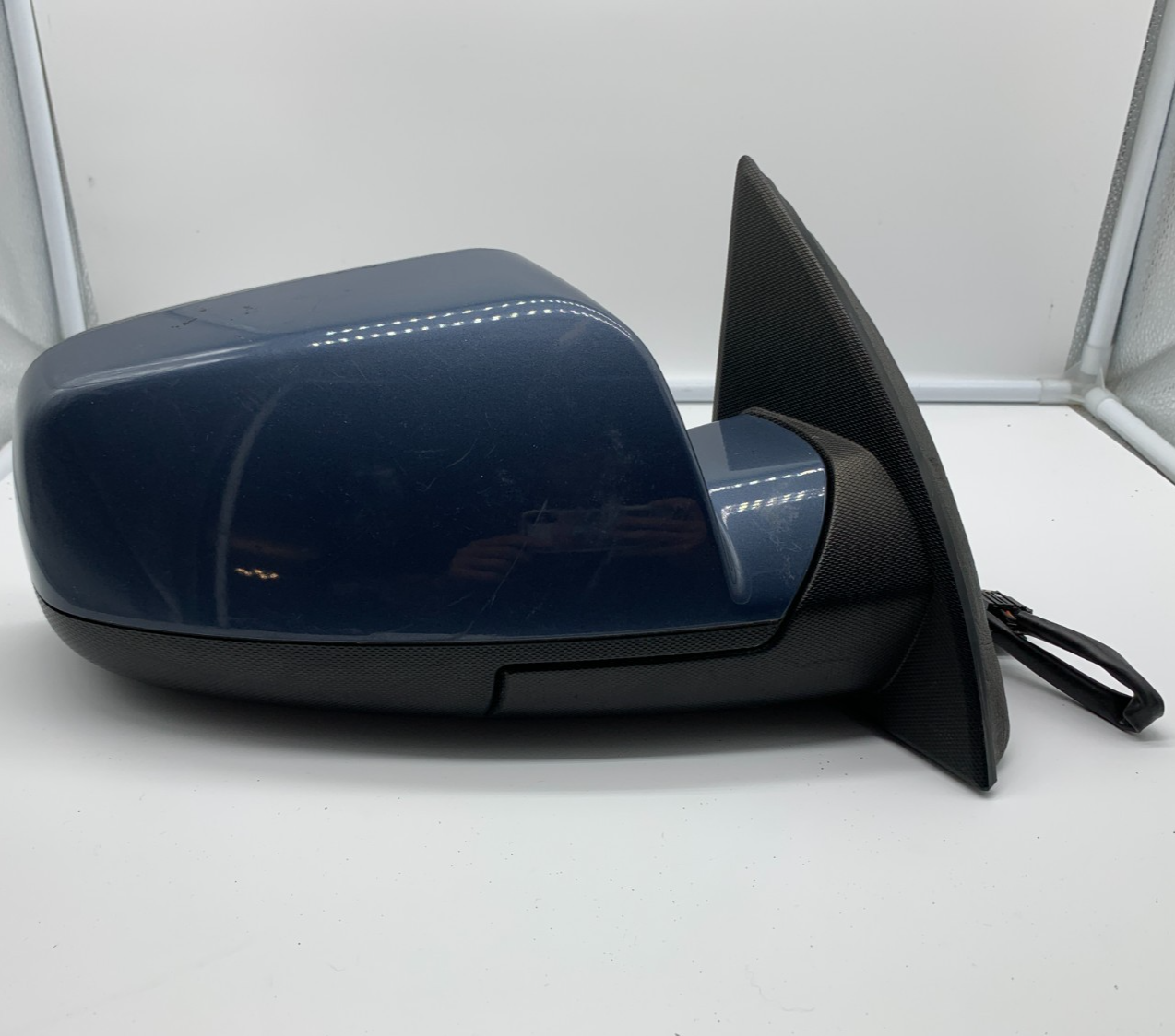2011-2014 GMC Terrain Passenger View Power Door Mirror Blue OEM B03B27002
