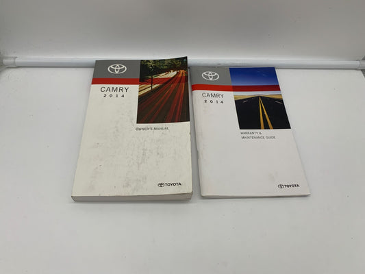 2014 Toyota Camry Owners Manual Set OEM D03B10005