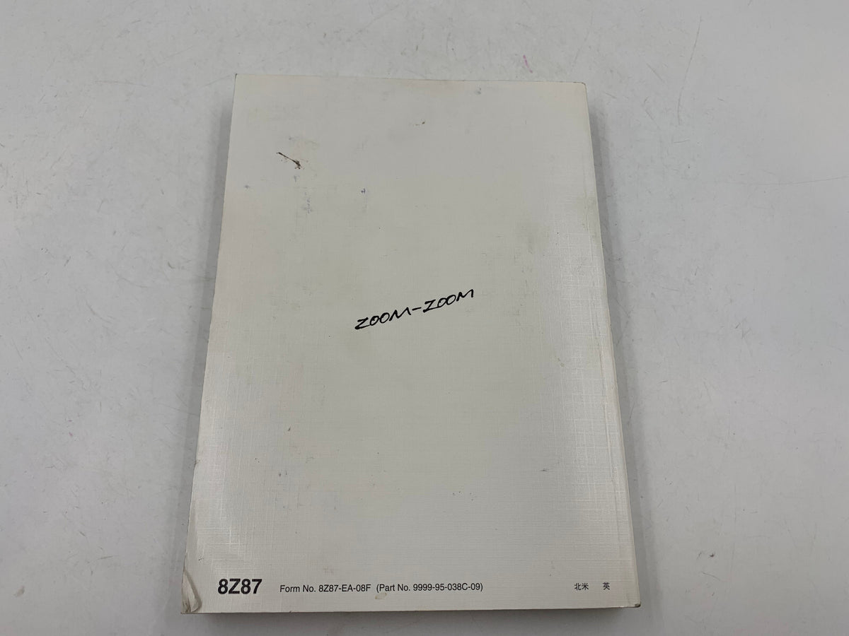 2009 Mazda 3 Owners Manual OEM C01B23028