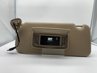 2004-2009 Cadillac SRX Driver Sun Visor Sand Illuminated OEM C03B23001