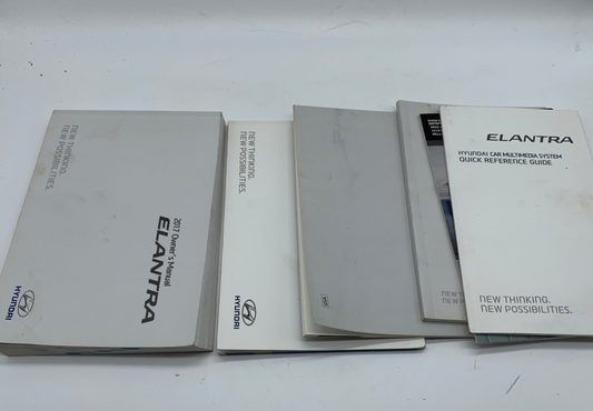 2017 Hyundai Elantra Owners Manual Set OEM D03B14042