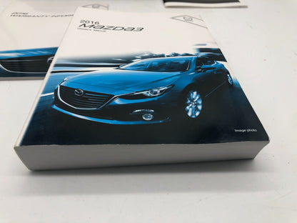 2014 Mazda 3 Owners Manual Set with Case OEM E01B23010