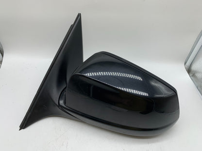 2012-2013 BMW 528i Driver Side View Power Door Mirror Black OEM B04B01005