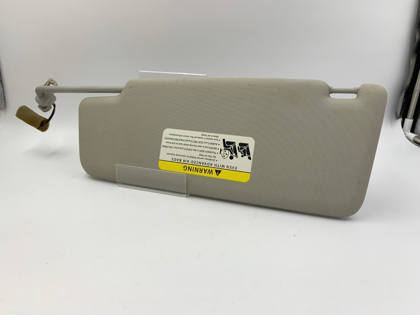 2012-2020 Volkswagen Passat Passenger Sun Visor Gray Illuminated OEM D03B44005
