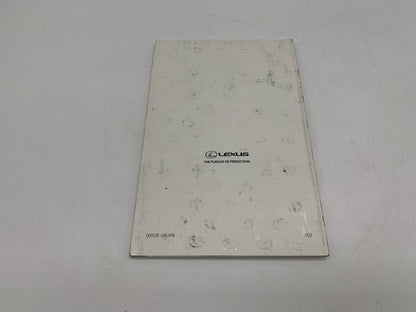 2008 Lexus IS250 IS350 IS 250 IS 350 Owners Manual Set with Case OEM R01B50021
