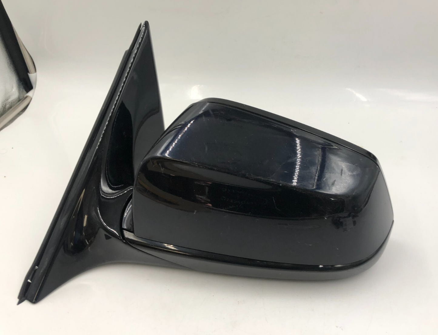 2009-2012 BMW 750i Driver Side View Power Door Mirror Black OEM A01B24012